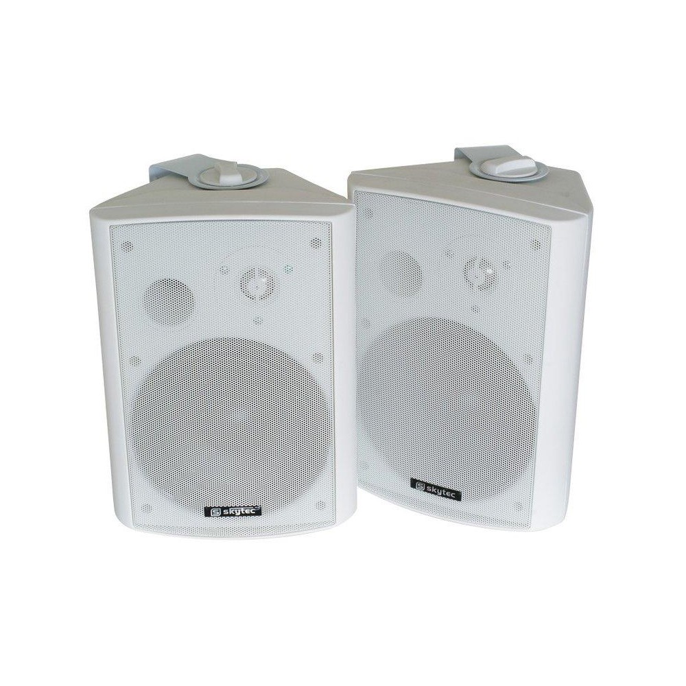Verscherpen Kust tieners Skytec 2Weg speaker set 2x 6.5" 120W speakers Wit goedkoop bij dj-verkoop