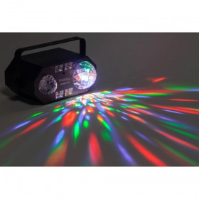 Ibiza Light COMBI-FX2 - 4-IN-1 licht effect met astro, waterwave, uv & strobe effect