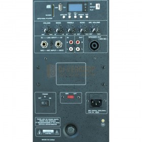 Ibiza Sound SLK15A-BT - ACTIEVE SPEAKERBOX 15”/38CM 800W MET USB-MP3 en Bluetooth