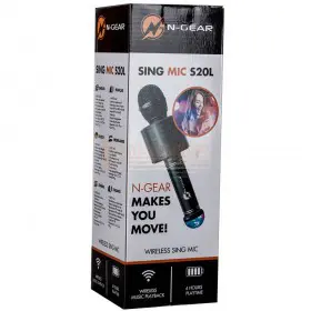 N-Gear Sing Mic S20L - Bluetooth zangmicrofoon met discolichten