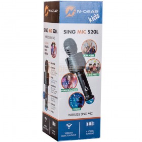 N-Gear Sing Mic S20L - Bluetooth zangmicrofoon met discolichten