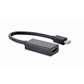 Gembird A-mDPM-HDMIF4K-01 - 4K Mini DisplayPort naar HDMI adapterkabel, zwart