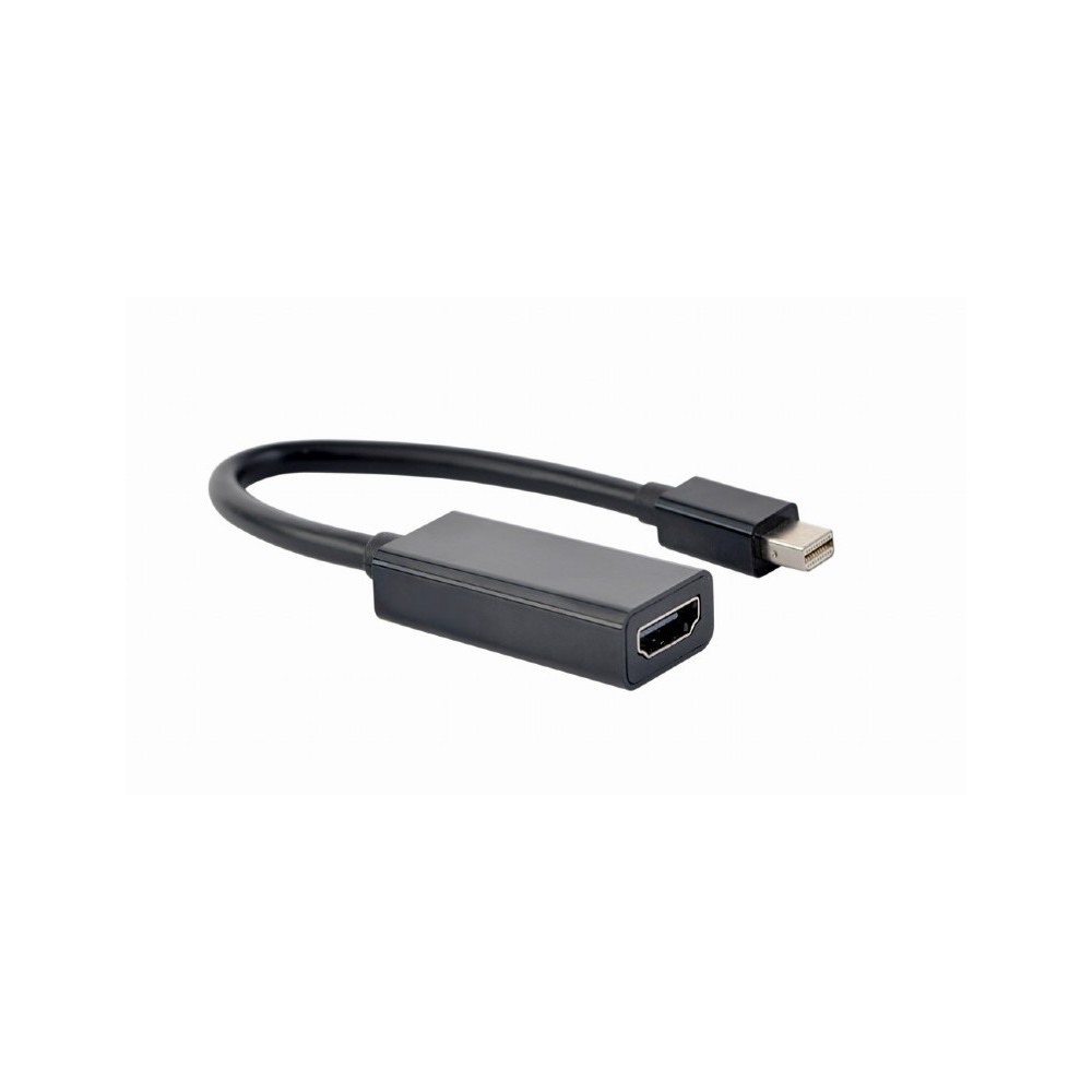 Gembird A-mDPM-HDMIF4K-01 - 4K Mini DisplayPort naar HDMI adapterkabel, zwart