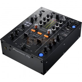 Pioneer DJM-450 - 2 kanalen DJ Mixer schuin