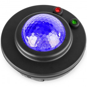 Beamz SkyNight - Projector met rood en groene sterren bovenkant