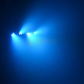 Max PartyBar4 - LED PARBAR 4-Weg 3x 4-in-1 RGBW licht effect blauw