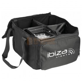 Ibiza Light SOFTBAG4 - zachte draagtas voor 4 lichteffecten op batterij