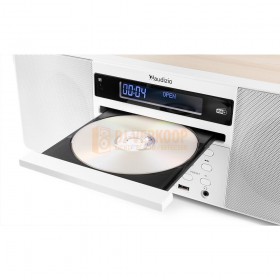 Audizio Prato All-in-One - Music System CD/DAB+ wit cd speler open