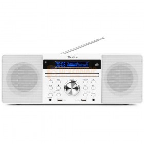 Audizio Prato All-in-One - Music System CD/DAB+ wit voorkant