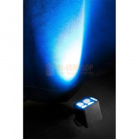 Beamz BBP44 - Mini Battery Uplight IP65 blauw lichteffect