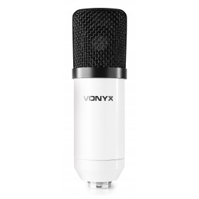 Vonyx CMS300W - Studio Microphone Set USB White