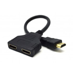 Gembird DSP-2PH4-04 - Passieve HDMI-kabel met twee poorten