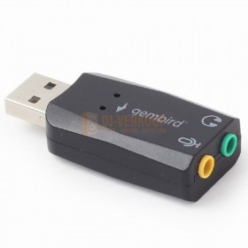 Gembird Externe USB geluidskaart "Virtus Plus"