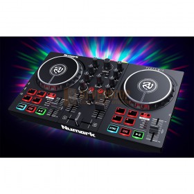 Numark PARTYMIX MKII - DJ Controller met ingebouwde lichtshow in het donker