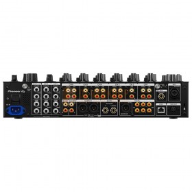 Pioneer DJM-V10-LF - 6 kanaals profesionele DJ Mixer achterkant aansluitingen