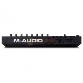 M-Audio Oxygen Pro 25 - 25-Key USB MIDI Performance Controller achterkant aansluitingen