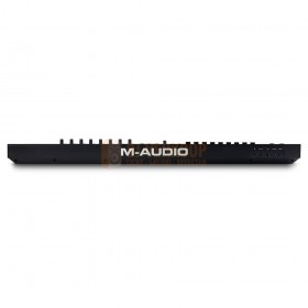 M-Audio Oxygen Pro 64 - 61-Key USB MIDI Performance Controller achterkant aansluitingen