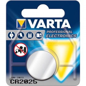 VARTA Batterij Professional Electronics - 3 V Battery CR 2025 verpakking