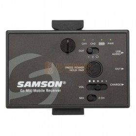 Samson Go Mic mobiel - draadloos handheld-systeem (Q8) microfoon ontvanger