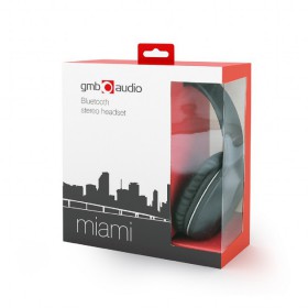 Verpakking - Gembird BHP-MIA - Stereo Bluetooth headset "Miami"
