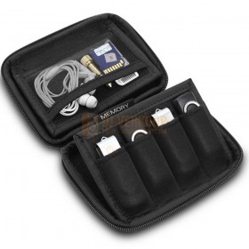 UDG U8418BL Creator Digi koffer klein - Compacte hardcase voor 4 USB-sticks, SD en Visitekaartjes