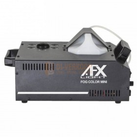 De AFX Light FOG-COLOR-MINI is een 900W Rookmachine met LEDs en kan zowel verticaal als horizontaal gebruikt worden.