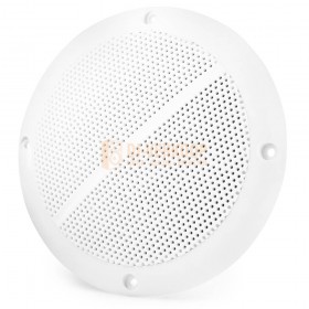 Vonyx MSV50 - Marine Speaker Set 5" 80W - 8 Ohm - Wit, schuin 2