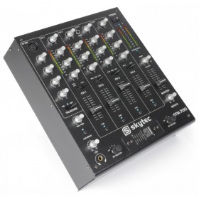 SkyTec STM-7010 Mixer - 4-Kanaals DJ Mixer met USB