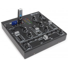 Vonyx STM2250 4 Kanaals Mixer Geluidseffecten USB MP3 - Overzicht