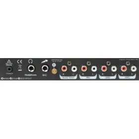 Vonyx STM2250 4 Kanaals Mixer Geluidseffecten USB MP3 - Achterkant en aansluitingen