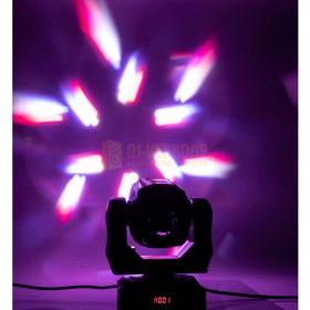 Ibiza Light ROLLING-EYE - WASH Effect Moving Head 6X12W magenta