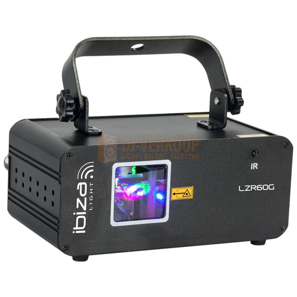 Ibiza Light LZR60G - Groene DMX laser 60MW