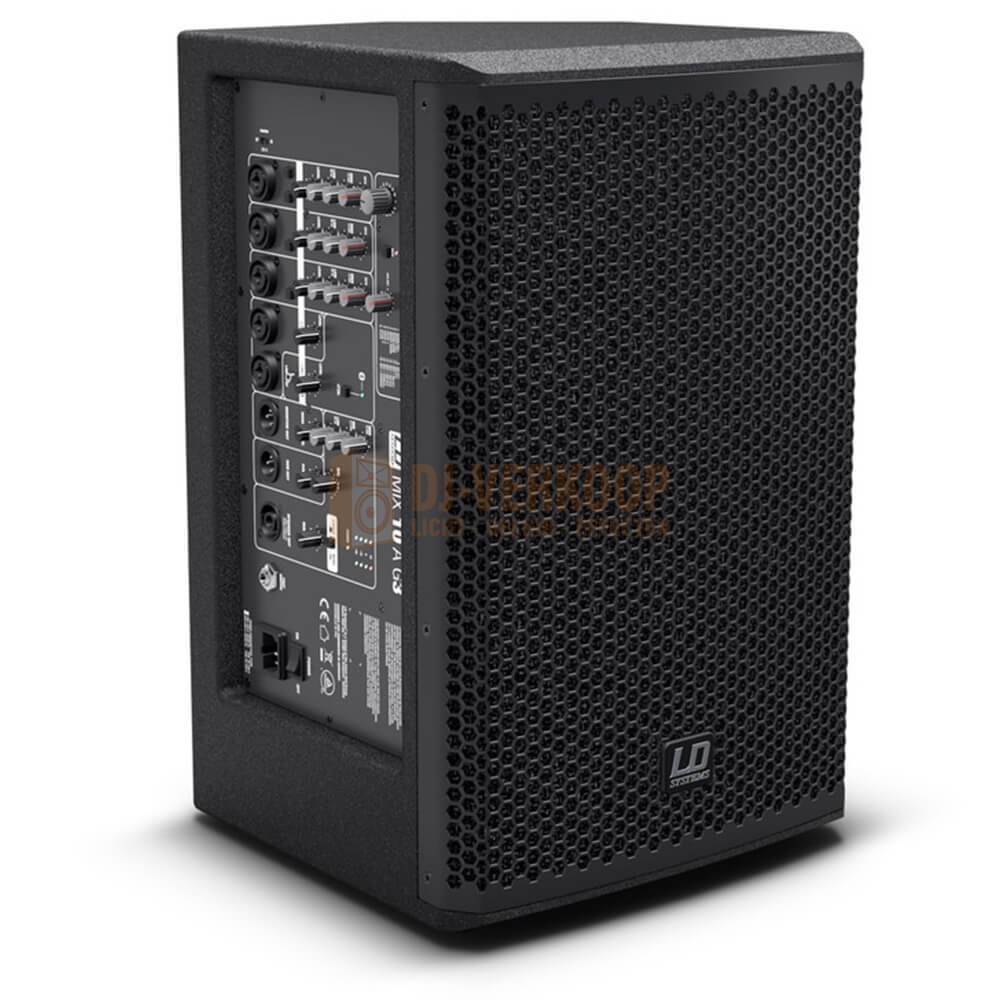 LD Systems MIX 10 A G3 - Actieve 2-wegluidspreker met geïntegreerde 7-kanaals mixer