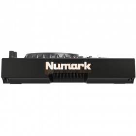 Numark Mixstream Pro - STANDALONE DJ-Console met WIFI muziek streaming en ingebouwde speakers zijaanzicht