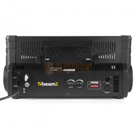 aansluitingen en achterkant BeamZ BS1500H - 1500W Stroboscoop met DMX