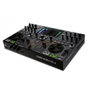 Denon DJ Prime GO - Oplaadbare Slime DJ-console met 2 decks en 7-inch touchscreen