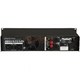 JB Systems DSPA-1000 - switch-mode vermogensversterker, voorzien van DSP: 2x 500Wrms / 4ohm