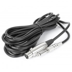 Vonyx DM58 Dynamische microfoon vocaal - microfoon kabel xlr naar jack