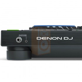 Denon DJ Prime 4 Pro 4 deck USB standalone DJ systeem hoofdtelefoon aansluitingen minijack en jack