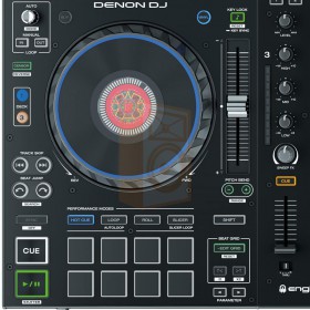 Denon DJ Prime 4 Pro 4 deck USB standalone DJ systeem media speler controller bediening