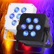 LEDJ Slimline 7Q5 RGBW - 7 x 5W LED PAR CAN