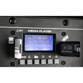 Vonyx SPJ-1500ABT MP3 Hi-End BT Actieve Speaker 15" 800W