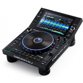 Schuin aanzicht Denon DJ SC6000 Prime - Professionele DJ-mediaspeler met 10,1-inch touchscreen en WiFi-muziekstreaming