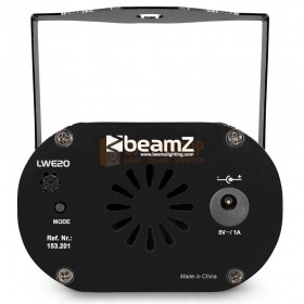 BeamZ LWE20 - 3-in-1 RGB-LED Water Wave Effect achterkant