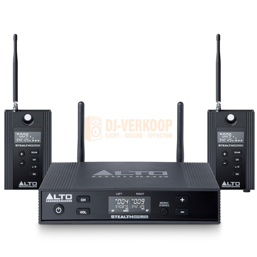 Alto Stealth Wireless MKII - Draadloze stereo audio verbinding