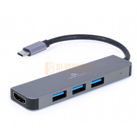 Cablexpert USB-C multi adapter 2-in-1