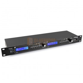 Vonyx VX2USB MK2 - Twin media player USB/SD/BTVX2USB