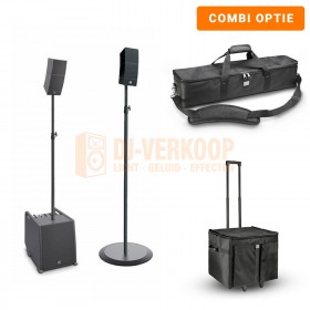 cobi optie met stereo en tassen LD Systems CURV 500 ES - Portable Entertainer Array Systeem