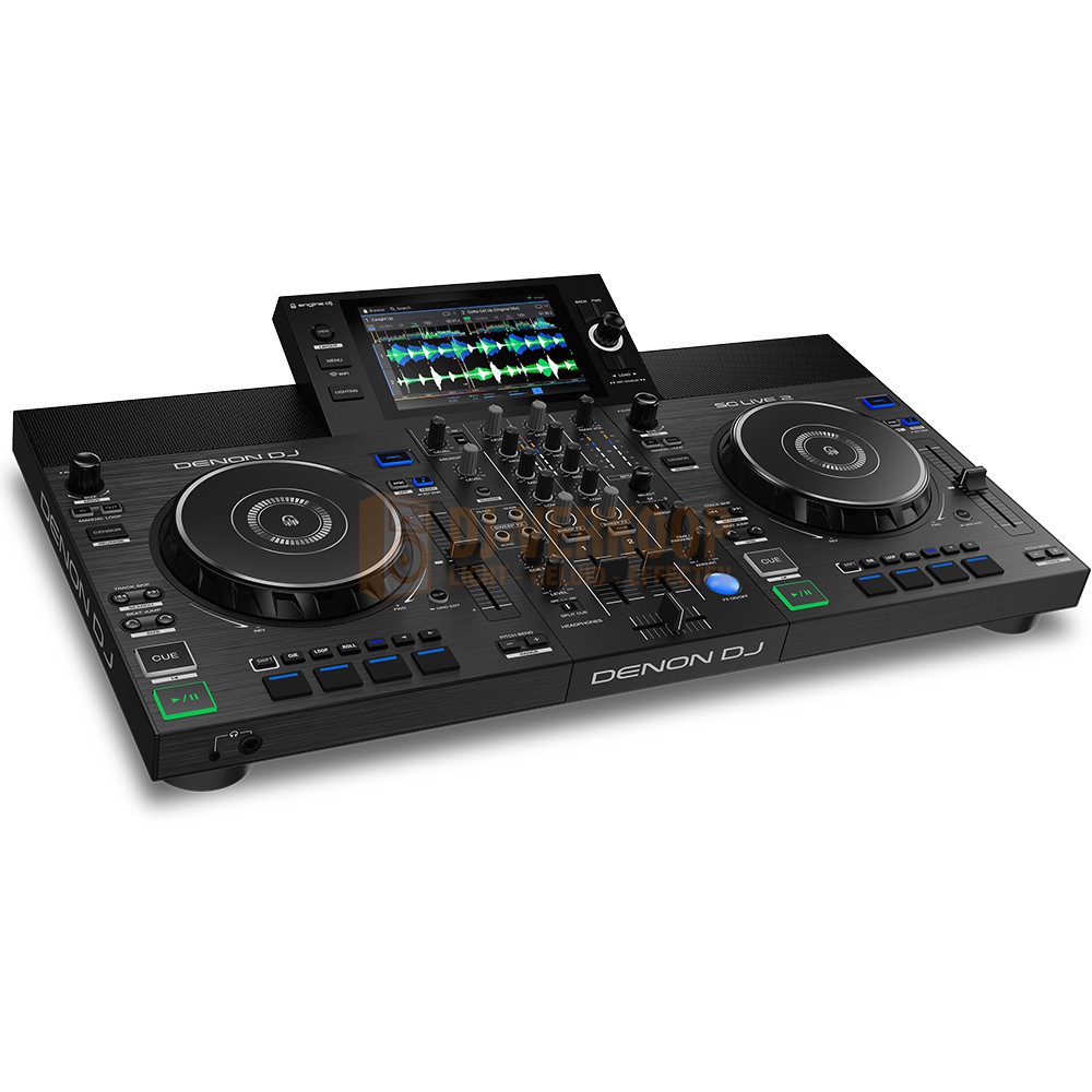 Denon DJ SC Live 2 - 2-Decks standalone DJ Controller met speakers, 7'' touchscreen & Wifi