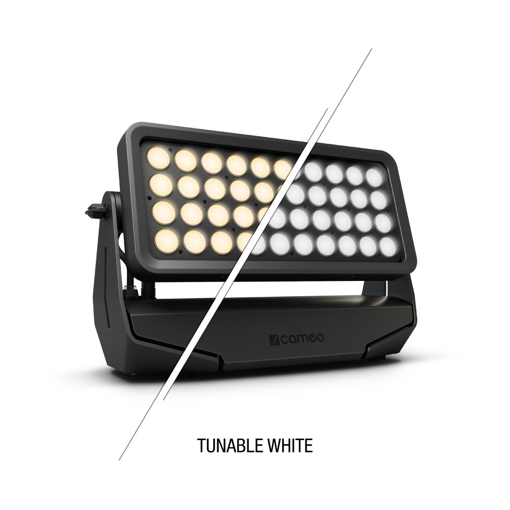 Cameo ZENIT® W600 TW - Outdoor LED Wash Light Afstembare White Version